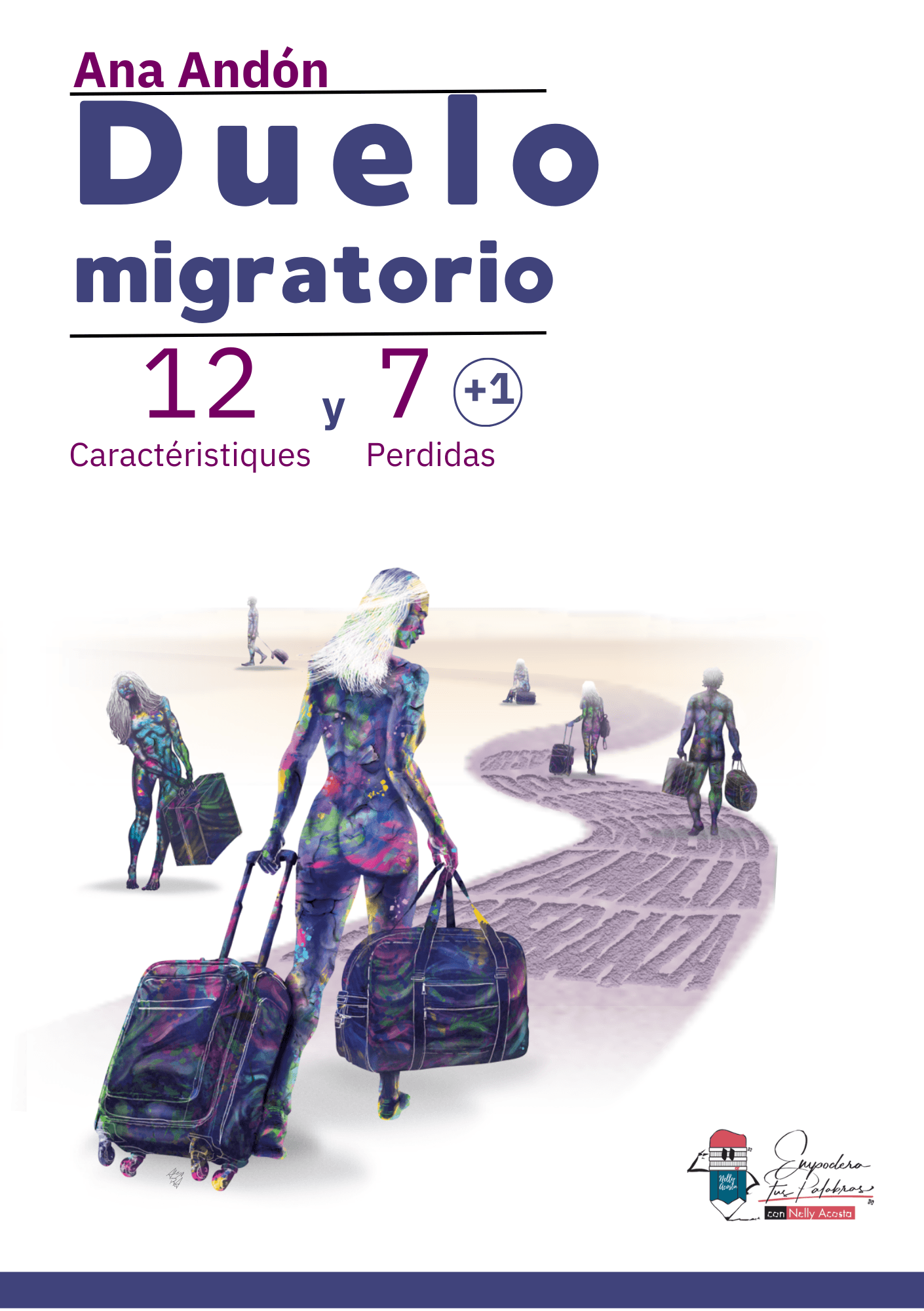 Couverture de Duelo migratorio: 12 características y 7 (+1) pérdidas